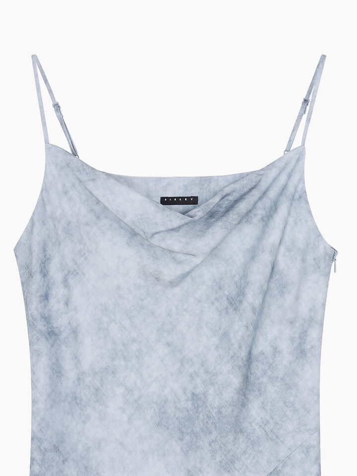 DRESS - sisley k abiti midi - Azurblau | Sisley K image number 4